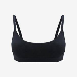 ThirdLove Organic Cloud Cotton Scoop Bralette Size XSblack / XS